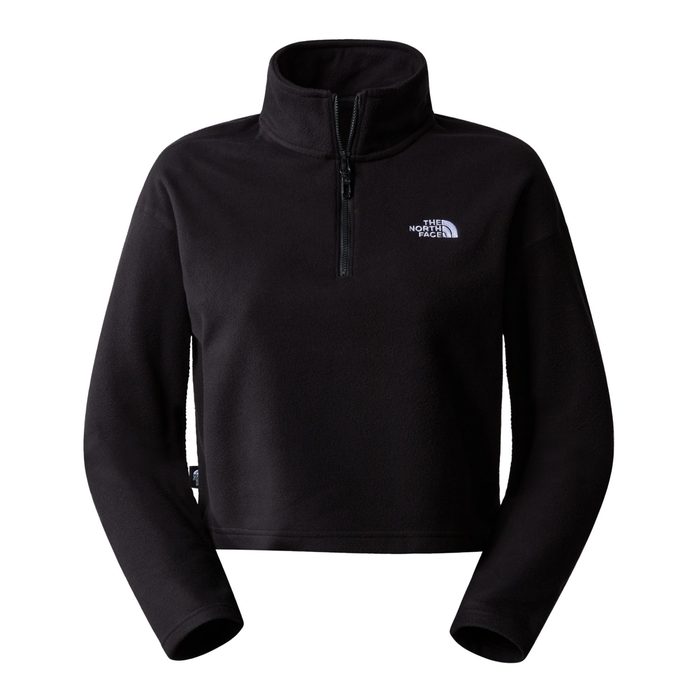 THE NORTH FACE W 100 GLACIER CROP 1/4, TNF BLACK