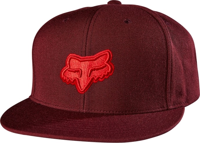 FOX Fret Snapback Burgundy - kšiltovka