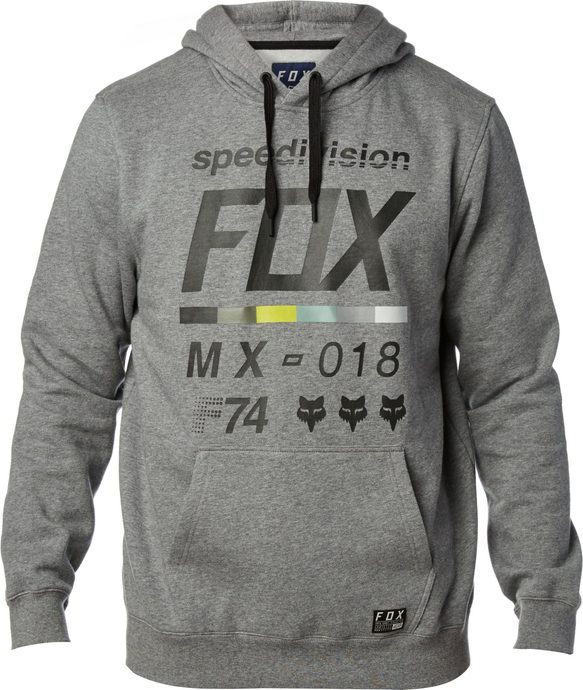 FOX District 2 Pullover Fleece, Heather Graphic