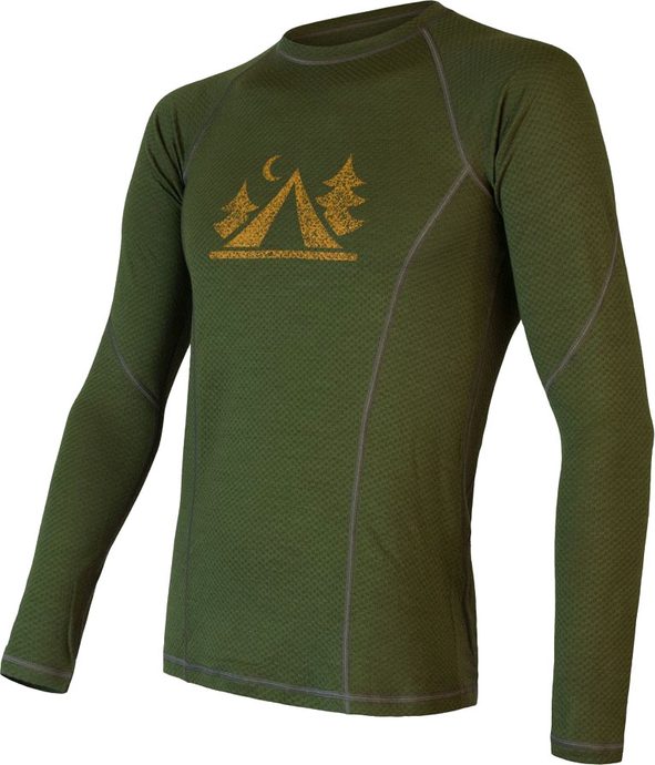 SENSOR MERINO DF CAMP safari green