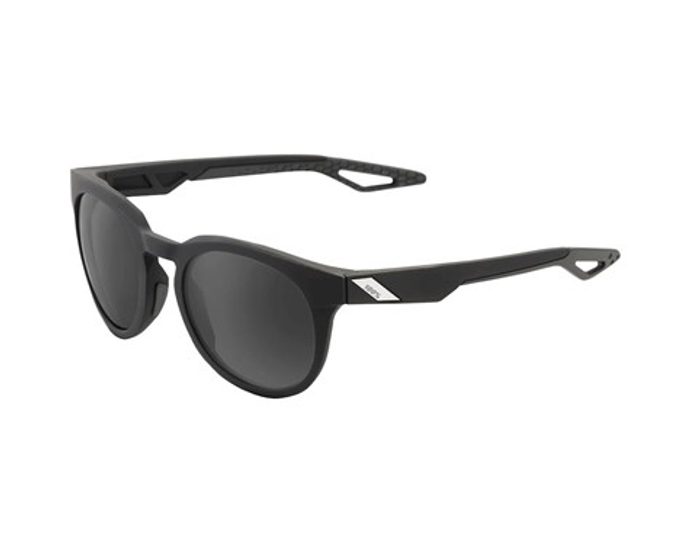 100% CAMPO - SOFT TACT BLACK - GREY PEAKPOLAR LENS