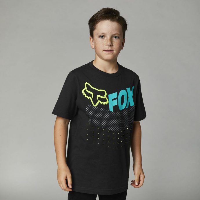 FOX Youth Trice Ss Tee, Black