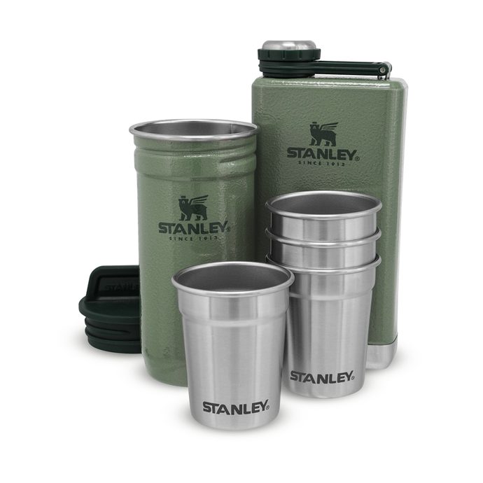 STANLEY Gift set Adventure series 250ml + shots 4pcs green