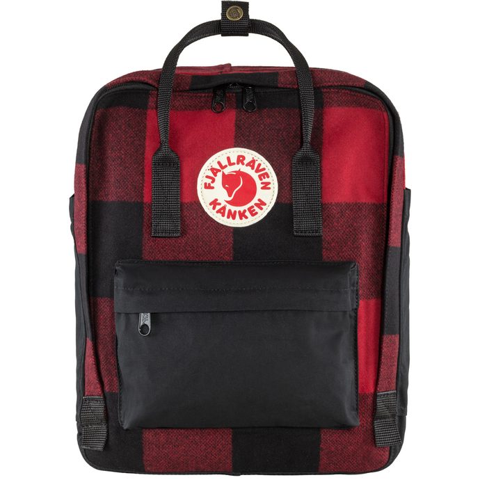 FJÄLLRÄVEN Kånken Re-Wool Red-Black