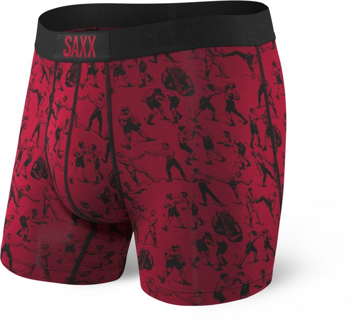SAXX VIBE BOXER BRIEF, knockout red