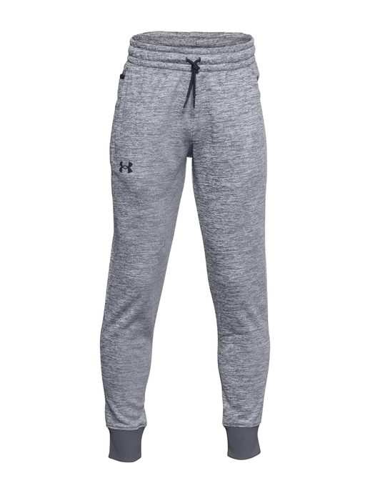  UA ARMOUR FLEECE JOGGERS, Gray - children's