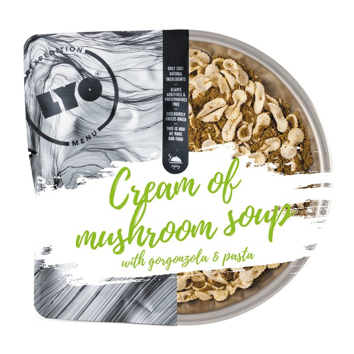 LYOFOOD Creamy mushroom soup with gorgonzola and pasta 2021, 370 g