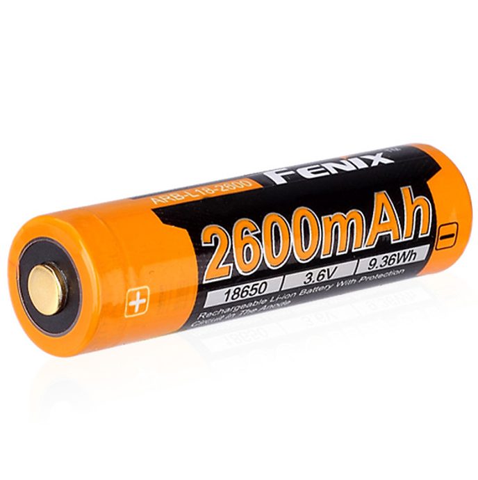 FENIX 18650 2600 mAh (Li-Ion)