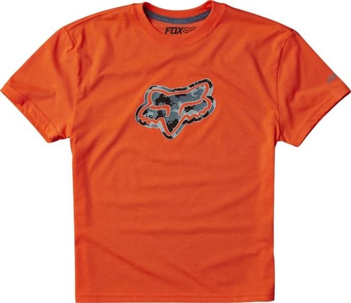 FOX 16349-824 YOUTH QUALIFIER Flo Orange - tričko dětské