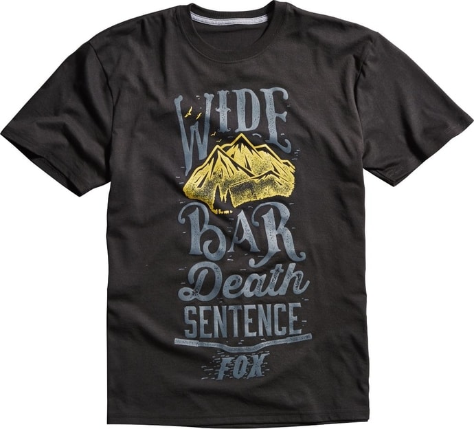 FOX Wide Bar Tech Tee black