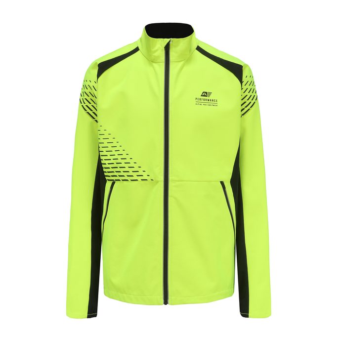 GESSEC neon safety yellow - Men's softshell jacket - ALPINE PRO - 58.88 €