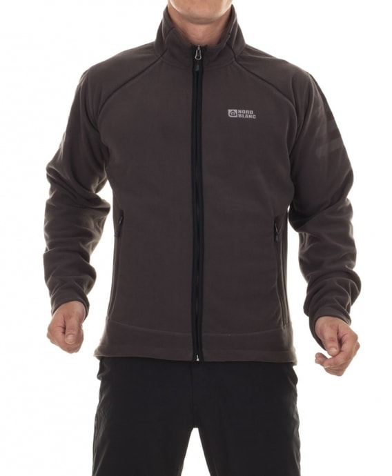 NORDBLANC NBWFM3268 GRA - men's fleece hoodie