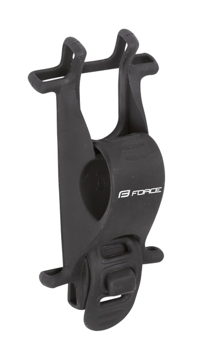 FORCE FORCE phone holder for display 4-6", silicone black