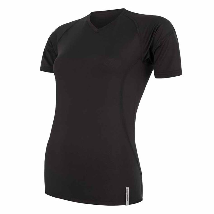 SENSOR COOLMAX TECH women's shirt, black