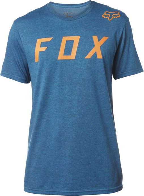 FOX Moth Ss Tee, heather maui blue