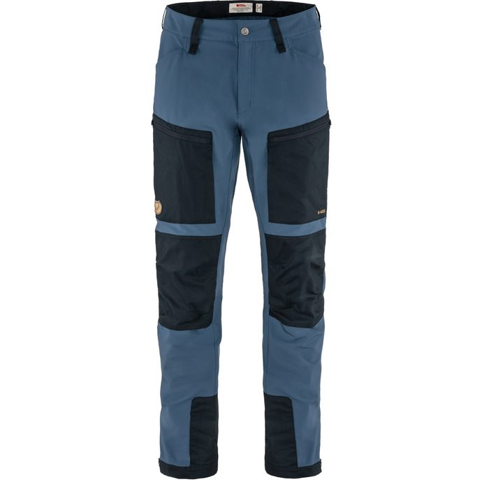 FJÄLLRÄVEN Keb Agile Trousers M Indigo, Blue-Dark Navy