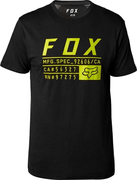 FOX Abyssmal SS Tech Tee Black