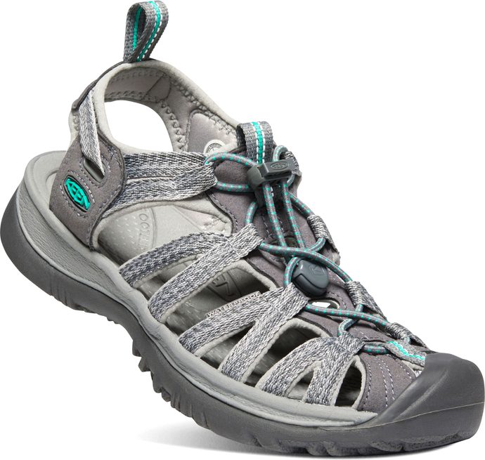 KEEN WHISPER W, medium grey/peacock green