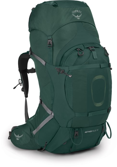 OSPREY AETHER PLUS 70, axo green