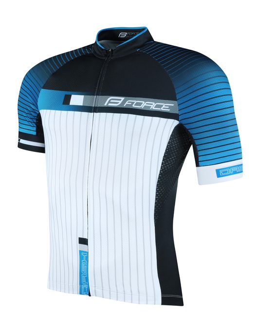 FORCE DASH short sleeve,blue-black-white