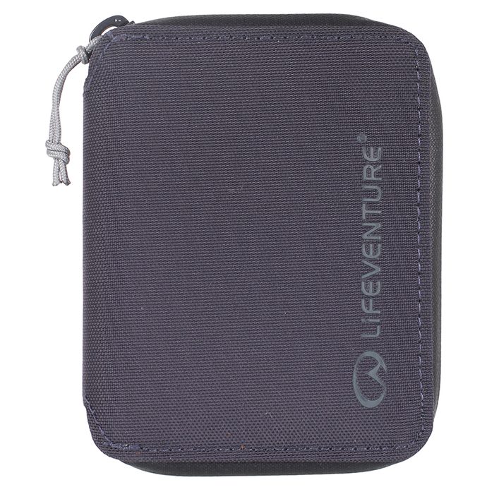 LIFEVENTURE RFiD Bi-Fold Wallet Navy