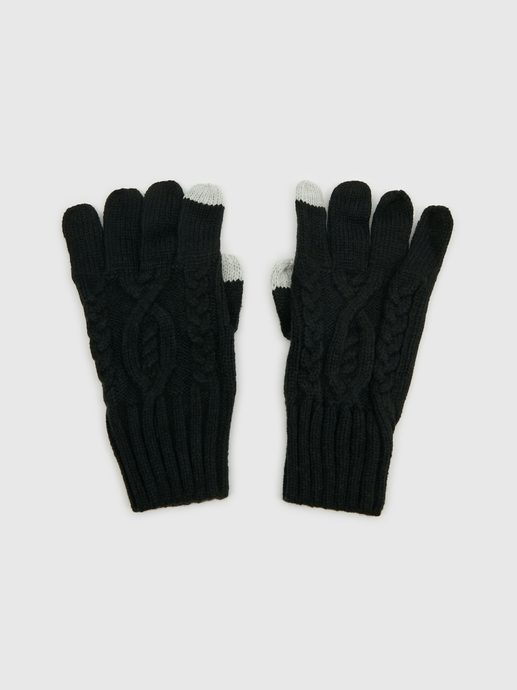 406564-00 Dětské prstové rukavice Černá