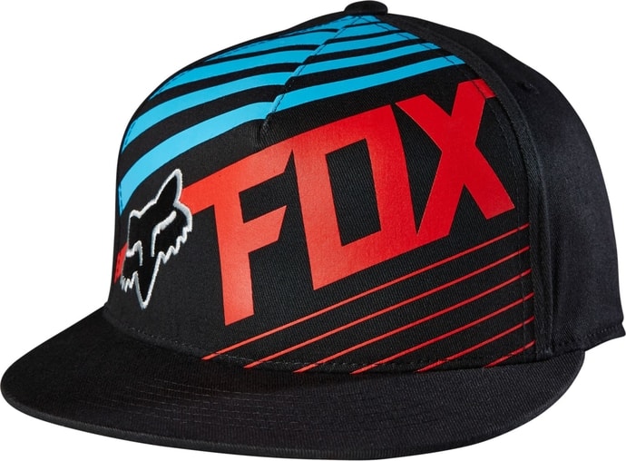 FOX Solvent 210 Fitted Black - kšiltovka