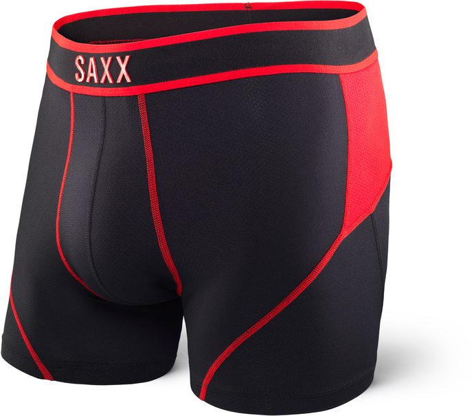 SAXX KINETIC, black/red