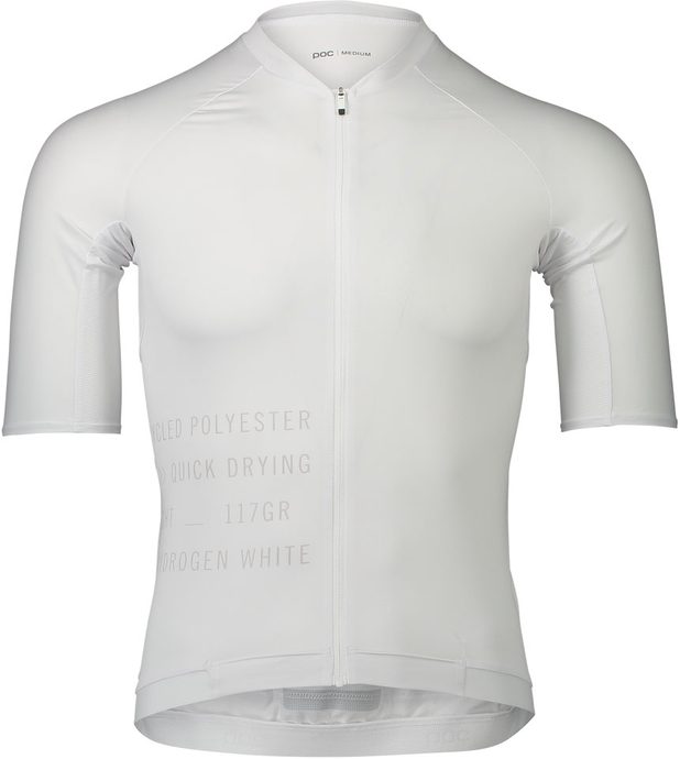 POC M's Pristine Print Jersey Hydrogen White