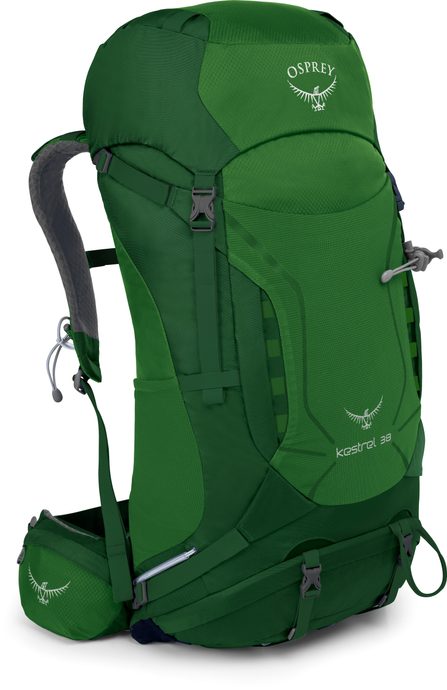 OSPREY Kestrel 38, Jungle Green - turistický batoh