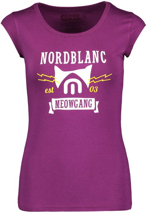 NORDBLANC NBFLT5948 AMIABLE fialová - dámské tričko
