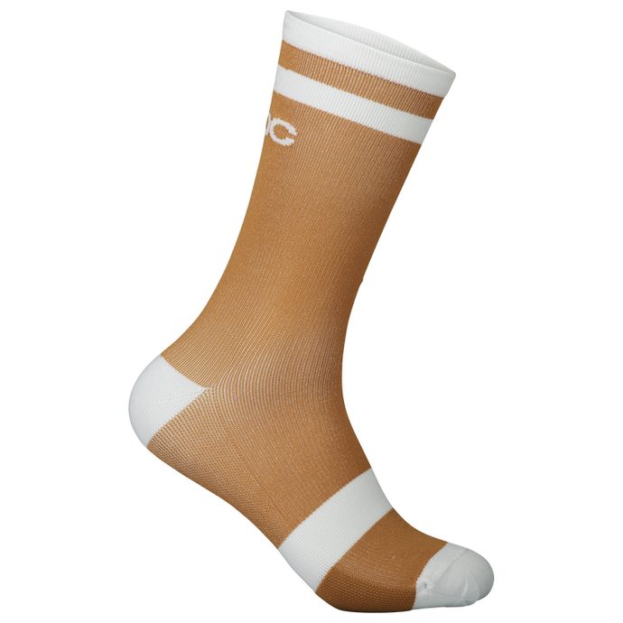 POC Lure MTB Sock Long Aragonite Brown/Hydrogen White