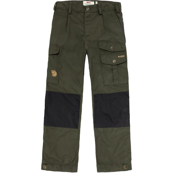 FJÄLLRÄVEN Kids Vidda Trousers Deep Forest