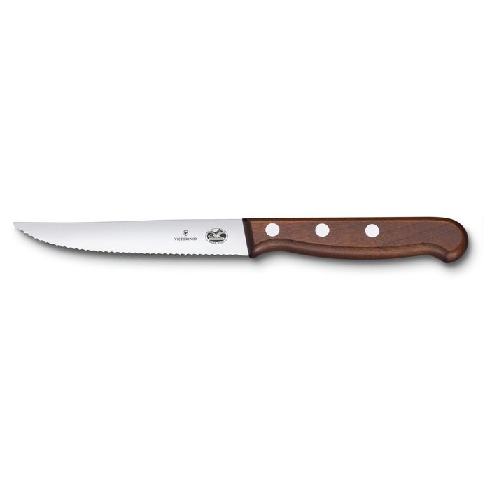 VICTORINOX 5.1230.12G Sada nožů 12 cm s dřevěnou rukojetí 2 ks