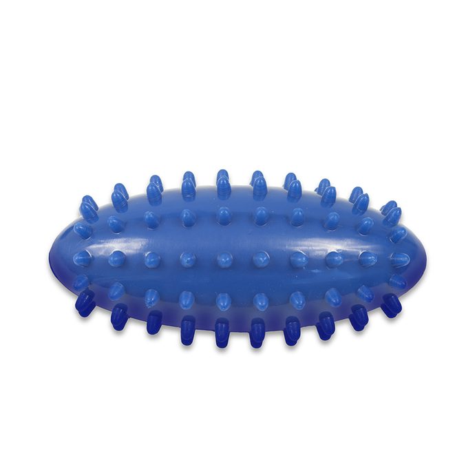 YATE Massage egg 12,5x4,5 cm blue