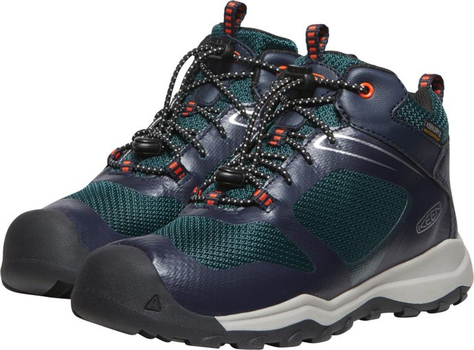 KEEN WANDURO MID WP YOUTH, sky captain/sea moss