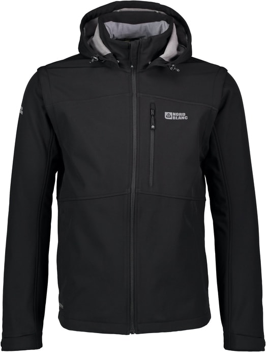 NORDBLANC NBWSM5855 BASH crystal black - men's softshell jacket