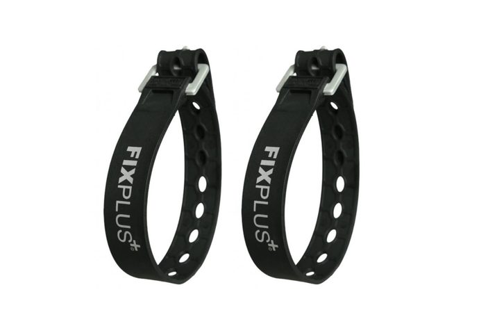 FIXPLUS Strap 23cm black pack 2pcs