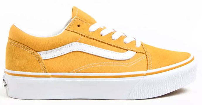 VANS Old Skool Platform GOLDEN GLOW