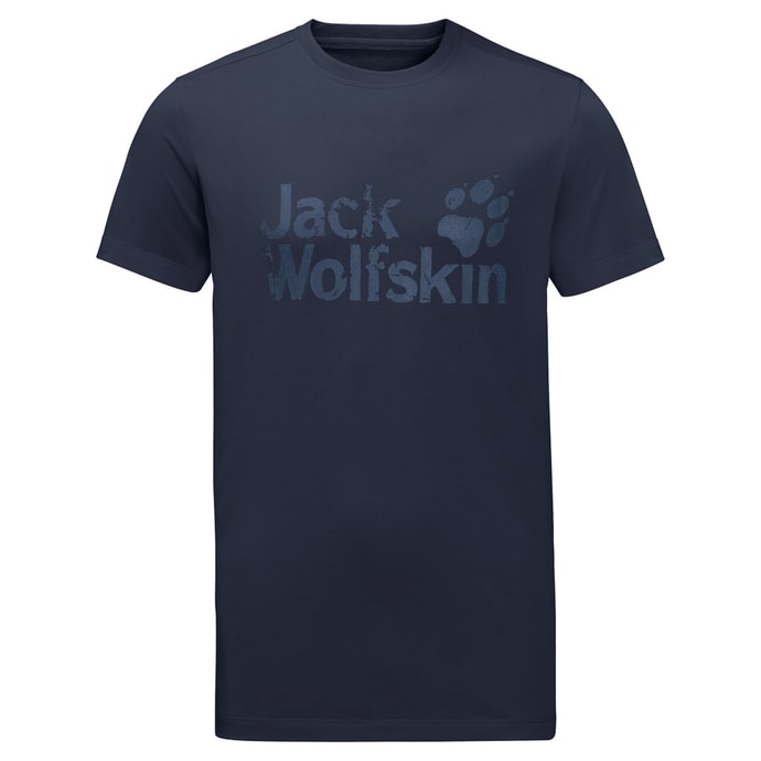 JACK WOLFSKIN BRAND T MEN night blue