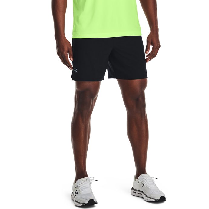 UNDER ARMOUR UA SpeedPocket 7'' Short, Black/grey