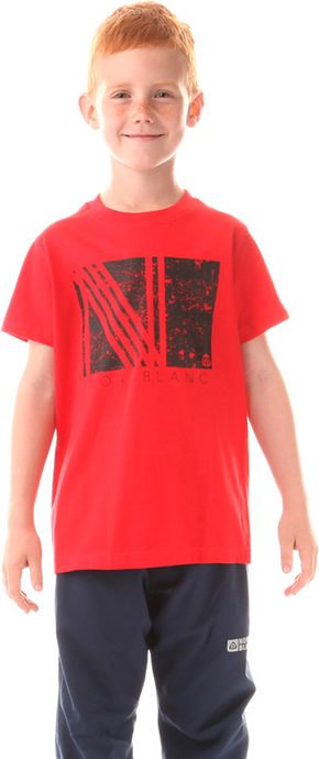 NORDBLANC NBFKT5973S BASIS červená - dětské tričko