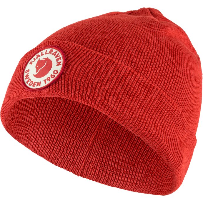 FJÄLLRÄVEN Kids 1960 Logo Hat, True Red