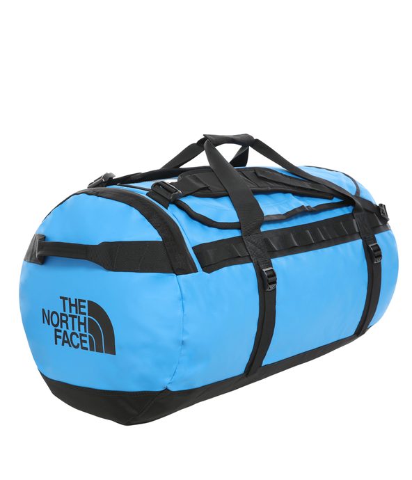 THE NORTH FACE BASE CAMP DUFFEL L, 95L CLEAR LAKE BLUE/TNF BLACK