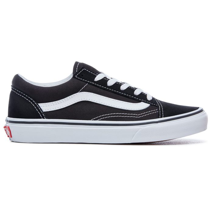 VANS KIDS OLD SKOOL SHOES (4-8 roků), Black-True White