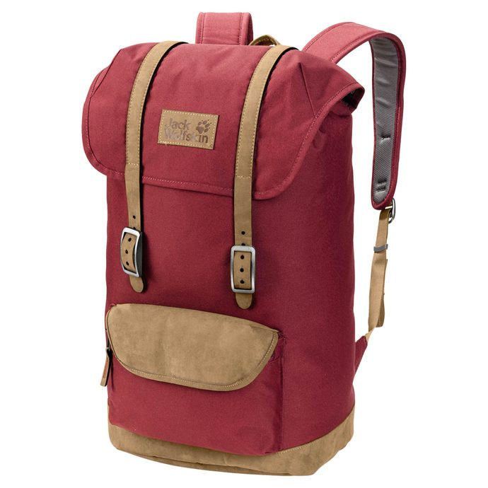 JACK WOLFSKIN EARLHAM 24 dark red