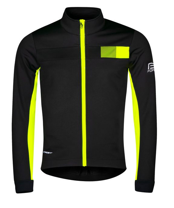 FORCE FROST softshell pánská černo-fluo