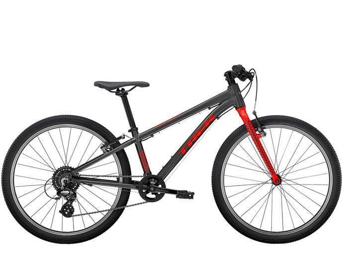 TREK Wahoo 24" Lithium Grey/Radioactive Red