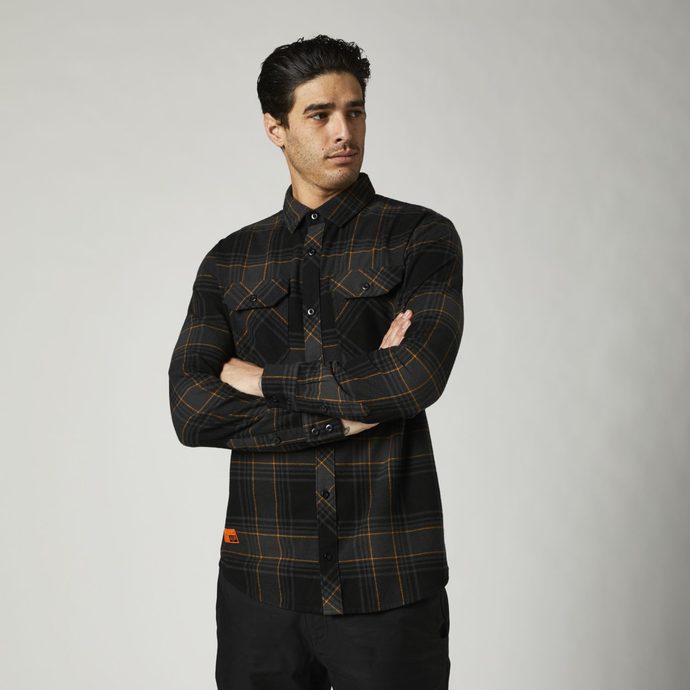 FOX Traildust 2.0 Flannel, Black