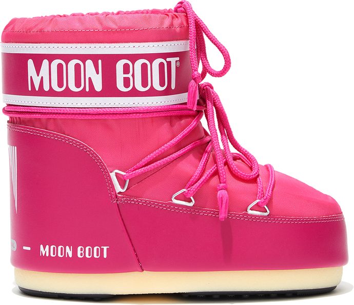 MOON BOOT ICON LOW NYLON bougainvillea